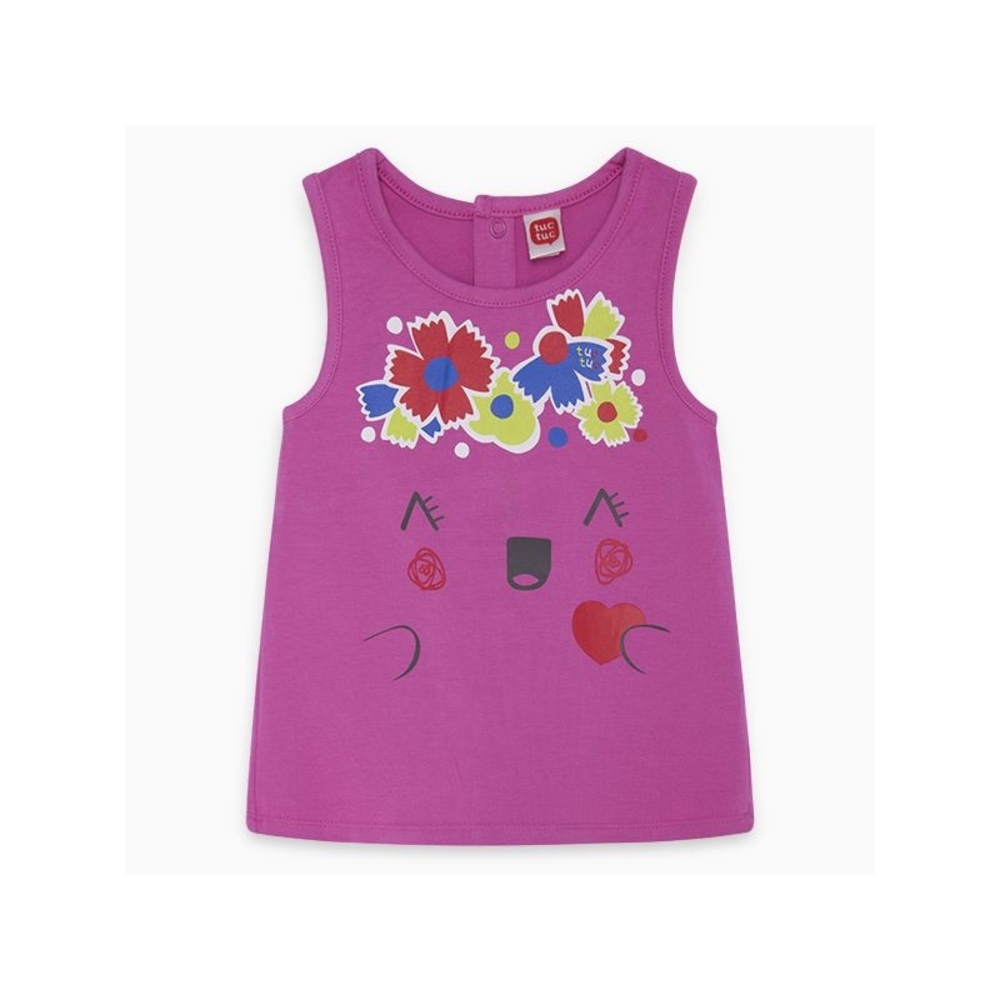 Pink Casual Dress with Vibrant Design